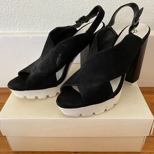 Qupid Wedge Sandals/Heels